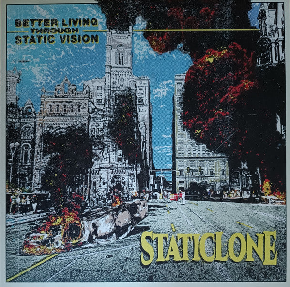 STATICLONE - BETTER LIVING THROUGH STATIC VISION (CUSTOM GALAXY VINYL)