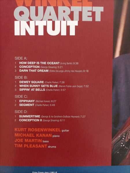 ROSENWINKEL,KURT - INTUIT (2LP)