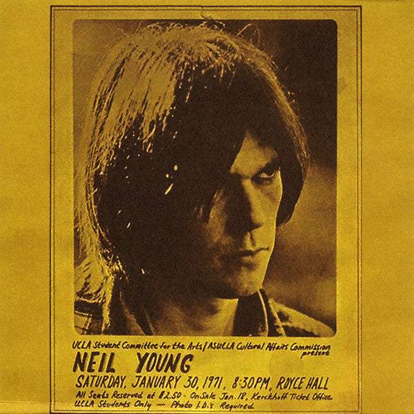 YOUNG NEIL - ROYCE HALL 1971