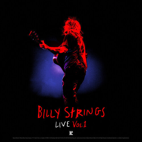 STRINGS BILLY - BILLY STRINGS LIVE: VOL. 1 (180G/2LP)
