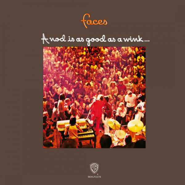 FACES - NOD IS AS GOOD AS WINK...TO BLIND HORSE (180G/GIANT POSTER)
