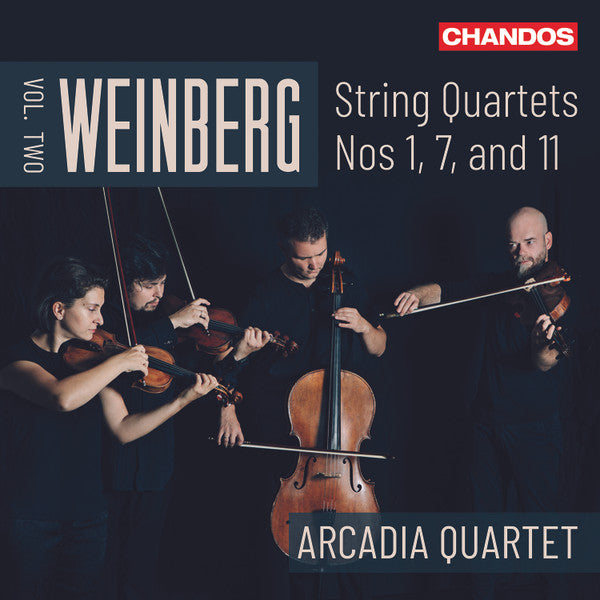 ARCADIA QUARTET - WEINBERG: STRING QUARTETS NOS. 1 7 & 11 VOL. 2