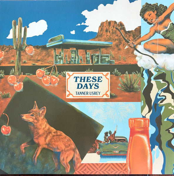 USREY TANNER - THESE DAYS (BLEND OF TRANSPARENT YELLOW & OPAQUE RED VINYL)