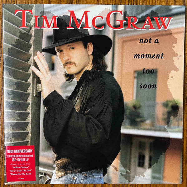 MCGRAW,TIM - NOT A MOMENT TOO SOON (30TH ANNIVERSARY)