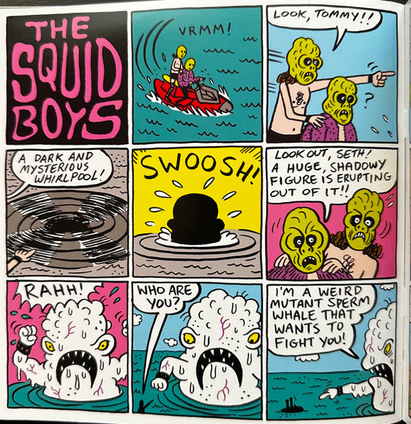 SQUID PISSER - VAPORIZE A NEIGHBOR EP (DELUXE EDITION/TRANSLUCENT PURPLE BRUISE VINYL)