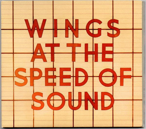MCCARTNEY,PAUL & WINGS - AT THE SPEED OF SOUND