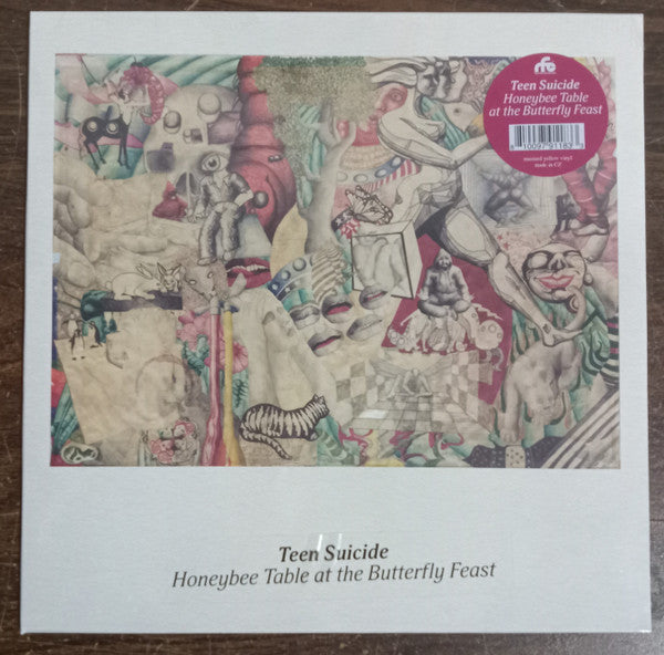 TEEN SUICIDE - HONEYBEE TABLE AT THE BUTTERFLY FEAST (MUSTARD YELLOW VINYL)