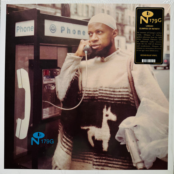 LARAAJI - GLIMPSES OF INFINITY (OCEAN BLUE VINYL)