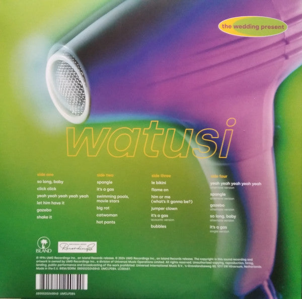 WEDDING PRESENT - WATUSI (DELUXE) (2LP/CD)