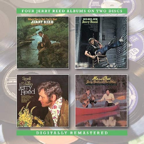 REED,JERRY - WHEN YOU'RE HOT YOU'RE HOT / KO-KO JOE / SMELL THE FLOWERS / ME & CHET (24BIT REMASTER)