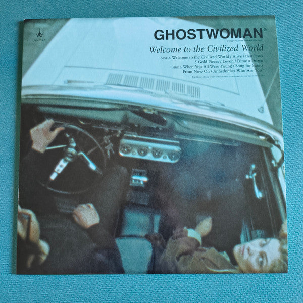GHOSTWOMAN - WELCOME TO THE CIVILIZED WORLD (COKE BOTTLE CLEAR VINYL)