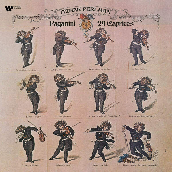 PERLMAN,ITZHAK - PAGANINI: 24 CAPRICES