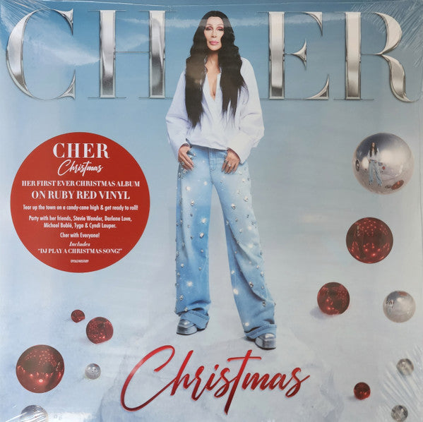 CHER - CHRISTMAS (RUBY RED VINYL)