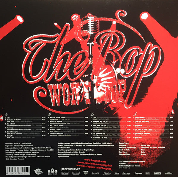 BOPPIN' B - BOP WON'T STOP
