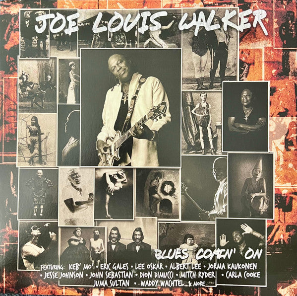 WALKER,JOE LOUIS - BLUES COMIN' ON (BLUE VINYL)