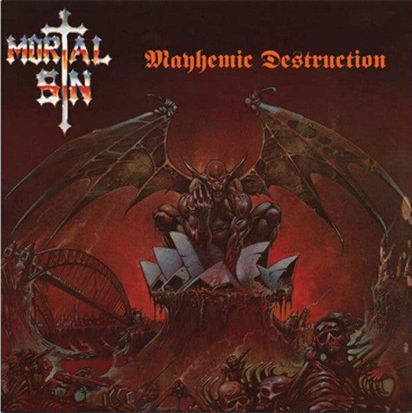 MORTAL SIN - MAYHEMIC DESTRUCTION (SILVER VINYL)