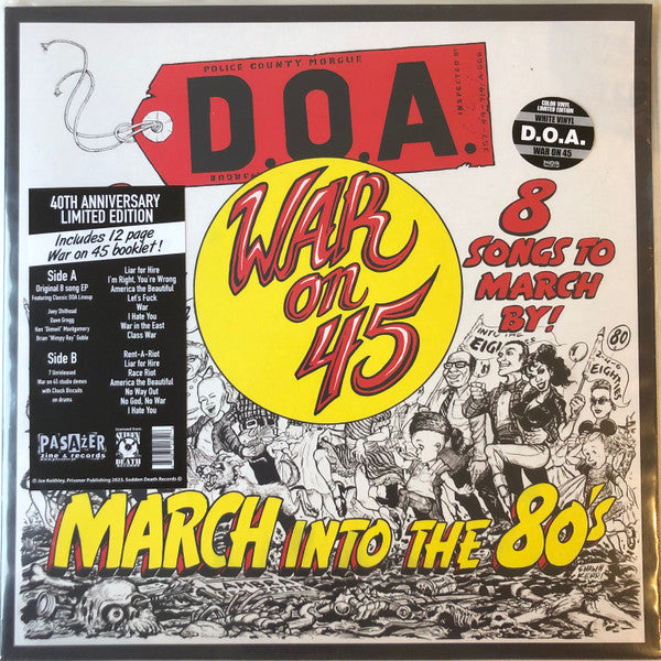 DOA - WAR ON 45 (40TH ANNIVERSARY)
