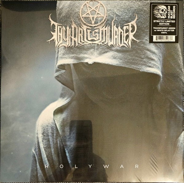 THY ART IS MURDER - HOLY WAR (TRANSPARENT GREEN WHITE SPLATTER VINYL)