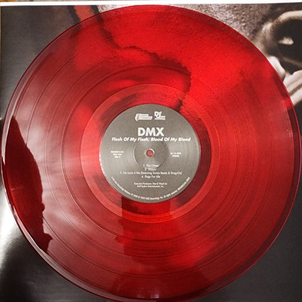 DMX - FLESH OF MY FLESH, B (X) (2LP/RUBY RED VINYL)