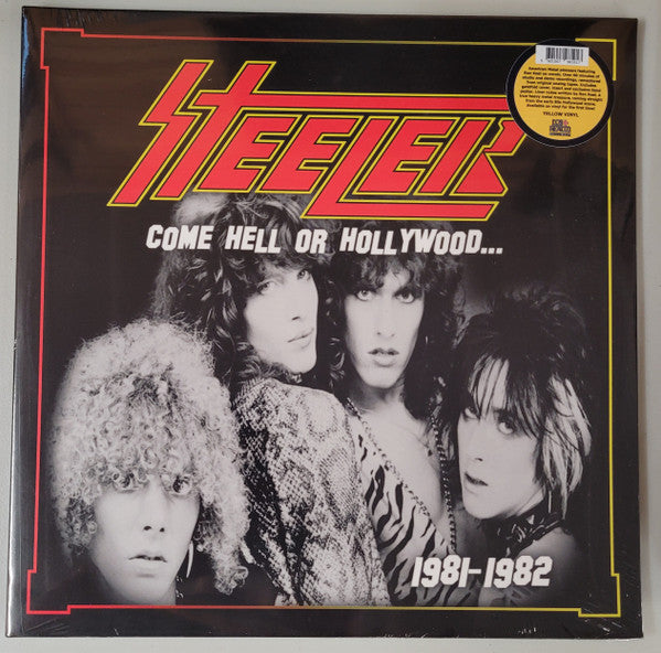 STEELER - COME HELL OR HOLLYWOOD 1981-1982 (YELLOW VINYL/2LP)