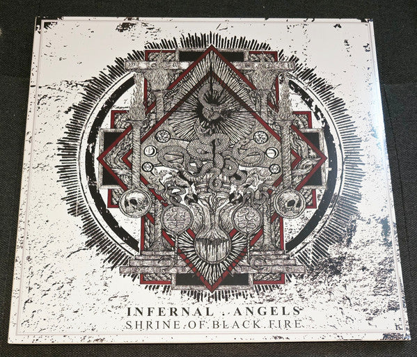 INFERNAL ANGELS - SHRINE OF BLACK FIRE (COLOURED VINYL)