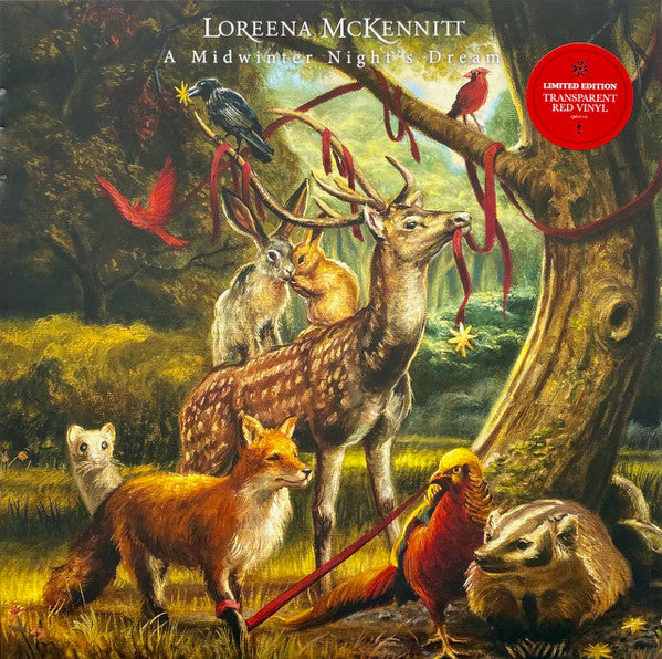 MCKENNITT,LOREENA - MIDWINTER NIGHT'S DREAM (TRANSPARENT RED VINYL)