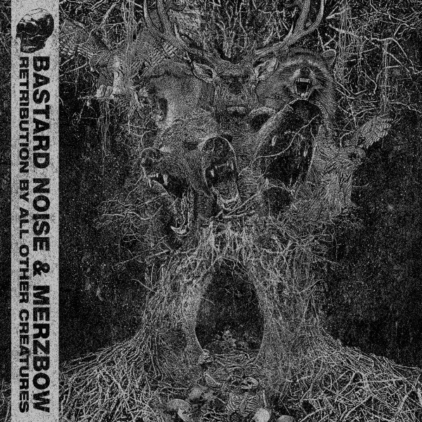 BASTARD NOISE & MERZBOW - RETRIBUTION BY ALL OTHER CREATURES (SILVER VINYL)