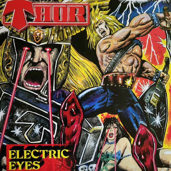 THOR - ELECTRIC EYES (YELLOW VINYL/REISSUE)