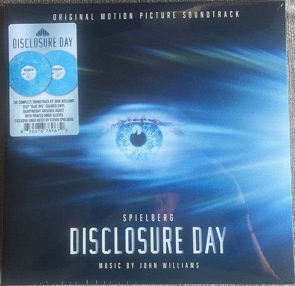 WILLIAMS,JOHN - DISCLOSURE DAY (2LP/BLUE WITH WHITE SMOKE VINYL)
