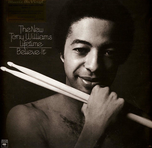 NEW TONY WILLIAMS LIFETIME - BELIEVE IT (CRYSTAL CLEAR VINYL)