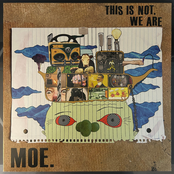 MOE. - THIS IS NOT, WE ARE (BLUE GALAXY VINYL)