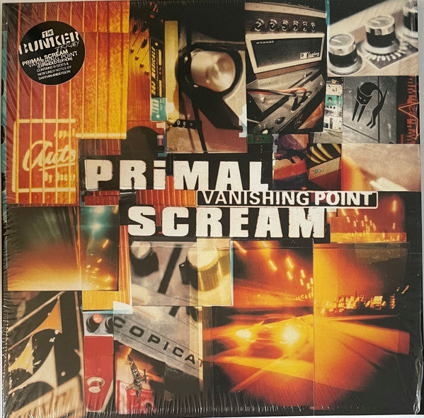 PRIMAL SCREAM - VANISHING POINT (CLEAR VINYL)