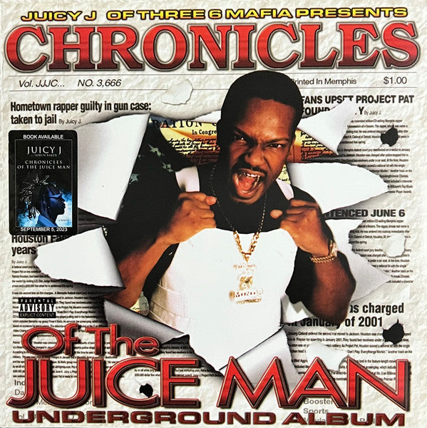 JUICY J - CHRONICLES OF THE JUICE MAN (X) (2LP)