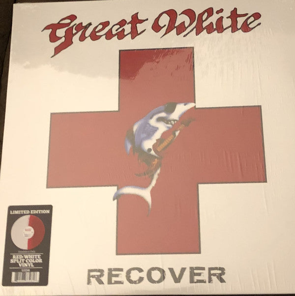 GREAT WHITE - RECOVER (RED/WHITE SPLATTER VINYL)