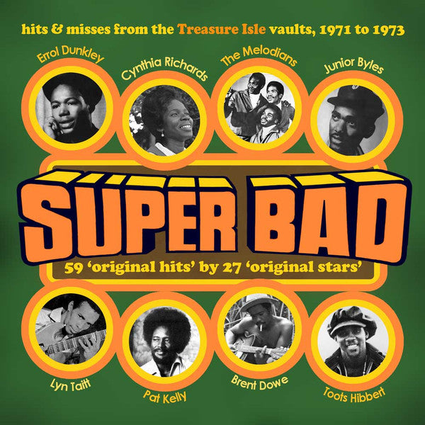 VARIOUS ARTISTS - SUPER BAD! HITS & RARITIES FROM THE TREASURE ISLE VAULTS 1971-1973