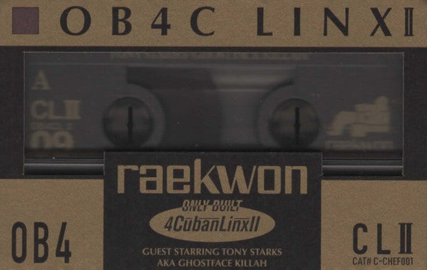 RAEKWON - ONLY BUILT 4 CUBAN LINX... PART II