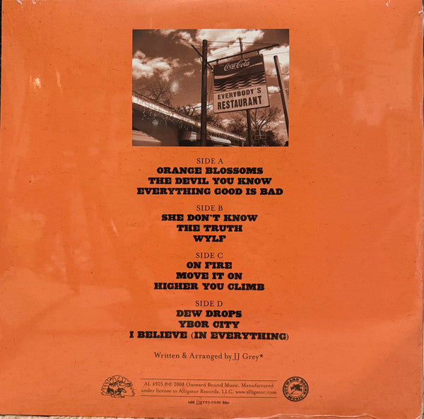 JJ GREY & MOFRO - ORANGE BLOSSOMS (SUNBURST SPLASH VINYL/2LP)