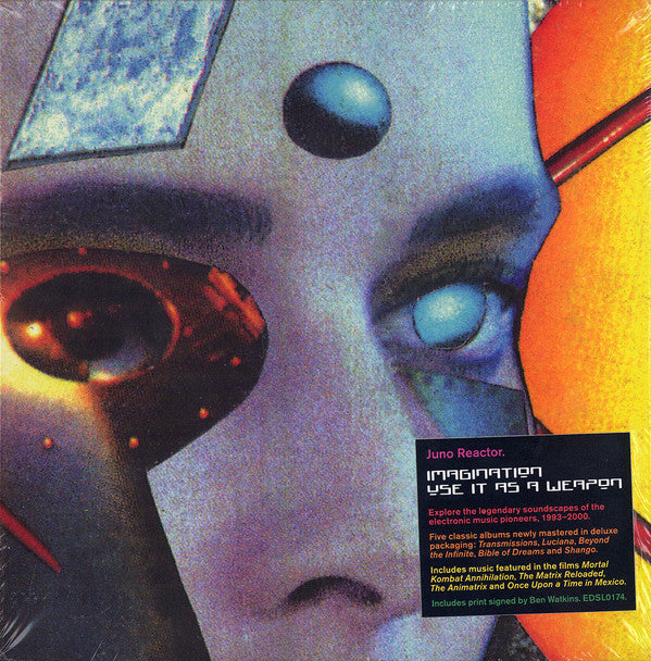 JUNO REACTOR - IMAGINATION, USE IT AS A WEAPON (SIGNED/5CD)