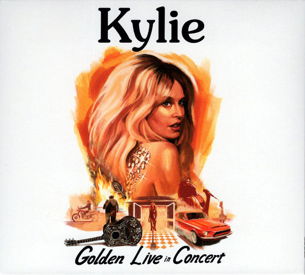 MINOGUE,KYLIE - KYLIE - GOLDEN - LIVE IN CONCERT