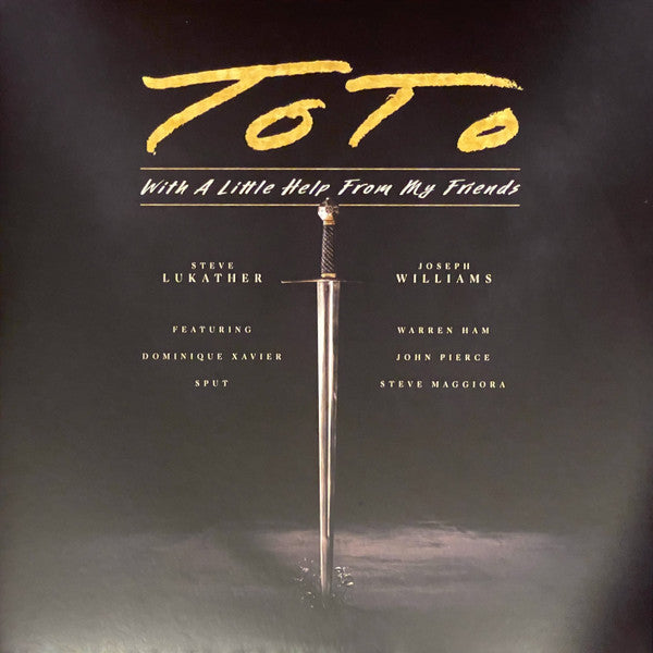 TOTO - WITH A LITTLE HELP FROM MY FRIENDS (X) (TRANSPARENT VINYL)