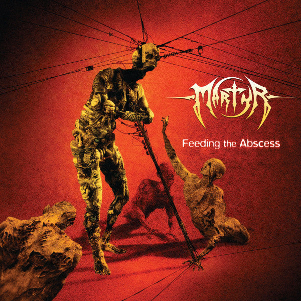 MARTYR - FEEDING THE ABSCESS (REISSUE) (RED MARBLE VINYL)