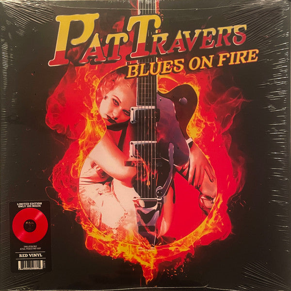 TRAVERS,PAT - BLUES ON FIRE (RED VINYL)