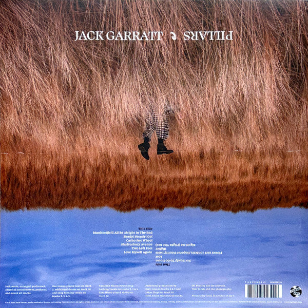 GARRATT,JACK - PILLARS (LTD EDITION/MARBLED HONEY VINYL)