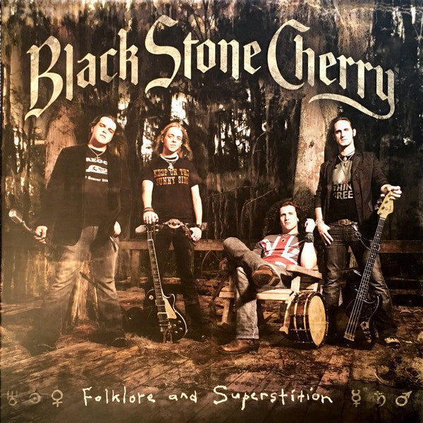 BLACK STONE CHERRY - FOLKLORE & SUPERSTITION (180G/GOLD & BLACK MIXED VINYL)