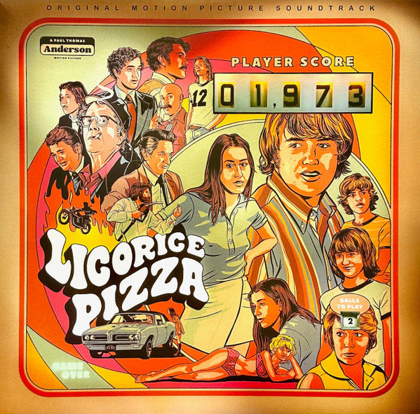 VARIOUS ARTISTS - LICORICE PIZZA OST (RED VINYL) (I)