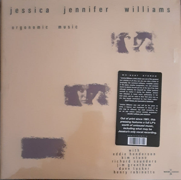 WILLIAMS,JESSICA - ORGONOMIC MUSIC (2LP)