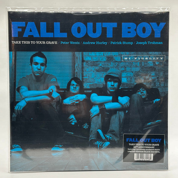 FALL OUT BOY - TAKE THIS TO YOUR GRAVE (BLACK ICE VINYL)