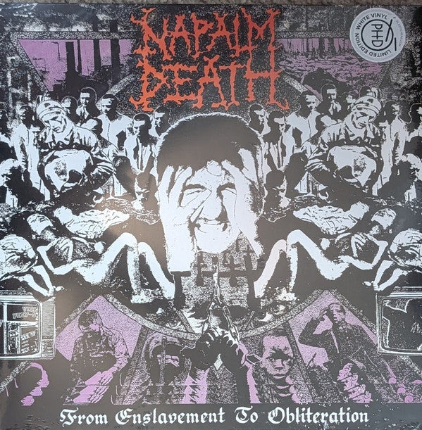 NAPALM DEATH - FROM ENSLAVEMENT TO OBLITERATION (WHITE VINYL)