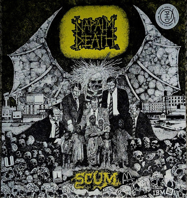 NAPALM DEATH - SCUM (WHITE VINYL)