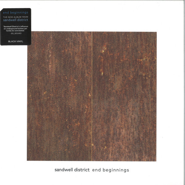 SANDWELL DISTRICT - END BEGINNINGS (TRANSPARENT BLUE VINYL/2LP)
